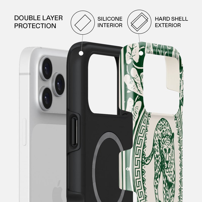 Burga iPhone 17 Pro Max Antique Premium Case Compatible with Hybrid Dual-Layer Hard Shell + Silicone Protection - Scratch-Resistant Shockproof Mobile Cover - Image 2